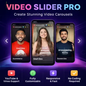 Video Slider Pro Worpress plugin